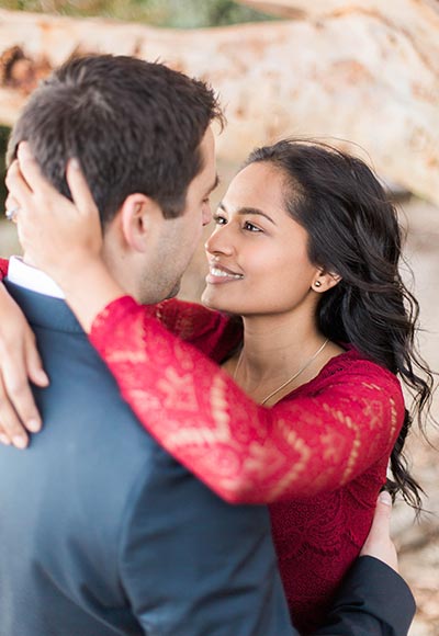 Engagement shoot Jeremy and Pooja by Katie Jane